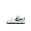 Nike Babies' Court Borough Low Recraft Little Kids' Shoes In White