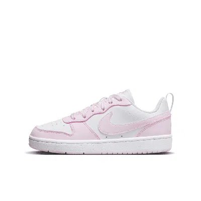 Nike Court Borough Low Recraft Older Kids' Shoes In Pink