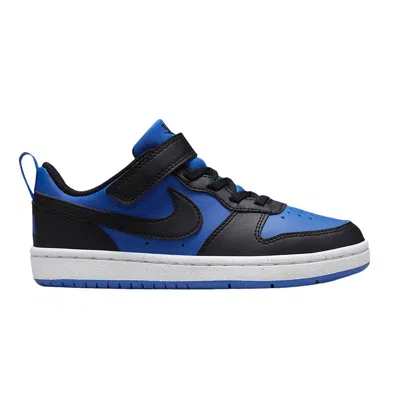 Pre-owned Nike Court Borough Low Recraft Ps 'game Royal/white/black' | Blue | Kid's Size 12