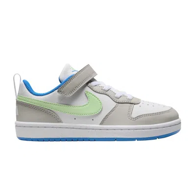 Pre-owned Nike Court Borough Low Recraft Ps 'light Iron Vapor Green' | Grey | Kid's Size 1