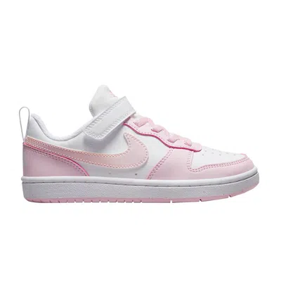 Pre-owned Nike Court Borough Low Recraft Ps 'pink Foam White' | Kid's Size 13
