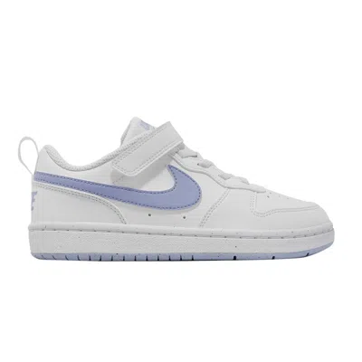 Pre-owned Nike Court Borough Low Recraft Ps 'summit White Cobalt Bliss' | Kid's Size 3