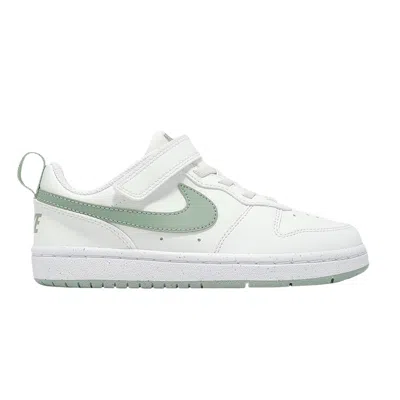 Pre-owned Nike Court Borough Low Recraft Ps 'summit White Green' | Kid's Size 11