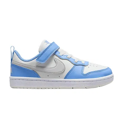 Pre-owned Nike Court Borough Low Recraft Ps 'summit White/cobalt Pulse/white/vast Grey' | Blue | Kid's Size 1.