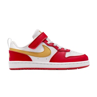 Pre-owned Nike Court Borough Low Recraft Ps 'white University Red' | Kid's Size 1.5