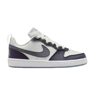 Pre-owned Nike Court Borough Low Recraft Se Gs 'platinum Tint Cave Purple' | Grey | Kid's Size 3.5 In Gray
