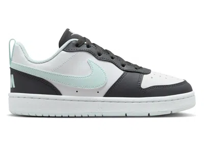 Pre-owned Nike Court Borough Low Recraft Sneakers In Anthracite/white/glacier Blue