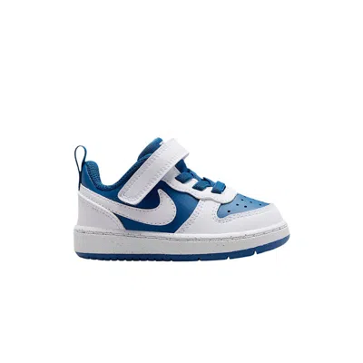 Pre-owned Nike Court Borough Low Recraft Td 'court Blue' | Infant Size 7