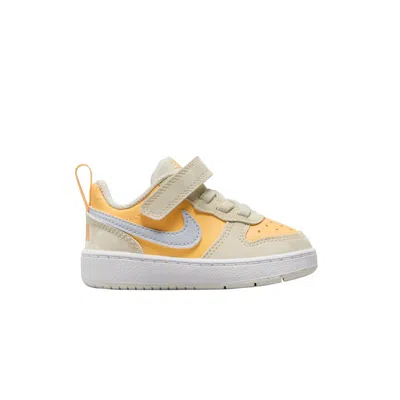 Pre-owned Nike Court Borough Low Recraft Td 'pale Ivory Melon Tint' | Cream | Infant Size 2