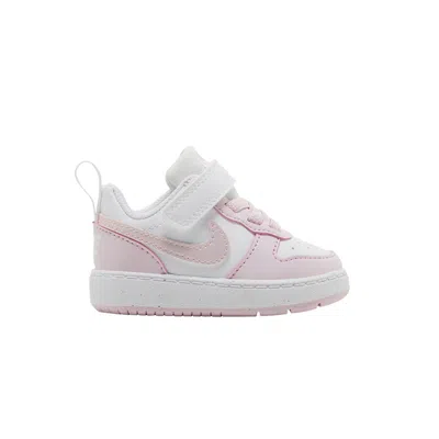 Pre-owned Nike Court Borough Low Recraft Td 'pink Foam White' | Infant Size 7