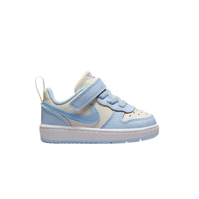 Pre-owned Nike Court Borough Low Recraft Td 'soft Pearl Celestine Blue' | Infant Size 6
