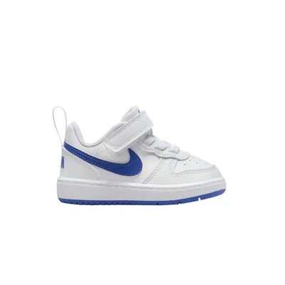 Pre-owned Nike Court Borough Low Recraft Td 'white Hyper Royal' | Infant Size 7