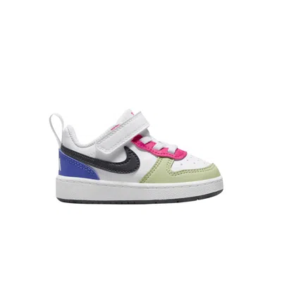 Pre-owned Nike Court Borough Low Recraft Td 'white Multi-color' | Infant Size 2