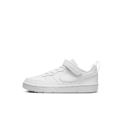 Nike Court Borough Low Recraft Younger Kids' Shoes In White