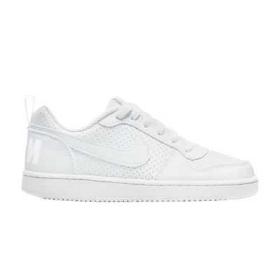 Pre-owned Nike Court Borough Low Sl Gs 'triple White' | Kid's Size 6.5