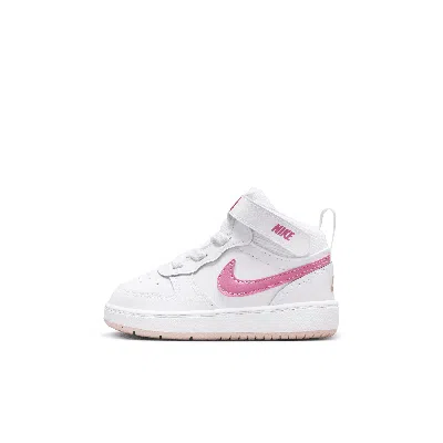 Nike Court Borough Mid 2 Baby/toddler Shoes In White