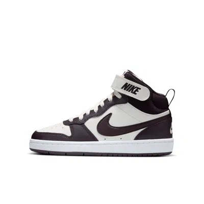 Nike Court Borough Mid 2 Big Kids' Shoes In Multi