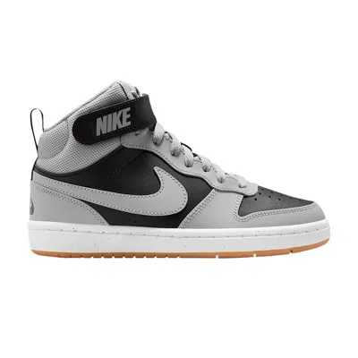 Pre-owned Nike Court Borough Mid 2 Gs 'black White' | Kid's Size 7