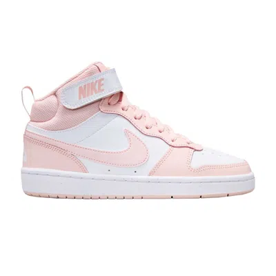 Pre-owned Nike Court Borough Mid 2 Gs 'echo Pink' | Kid's Size 6.5