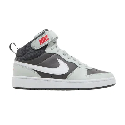 Pre-owned Nike Court Borough Mid 2 Gs 'medium Ash Light Silver' | Grey | Kid's Size 7