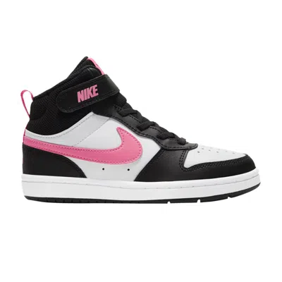 Pre-owned Nike Court Borough Mid 2 Ps 'black Sunset Pulse' | Kid's Size 10.5