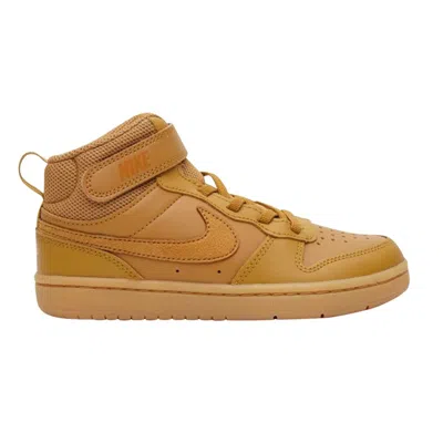 Pre-owned Nike Court Borough Mid 2 Ps 'wheat' | Brown | Kid's Size 11
