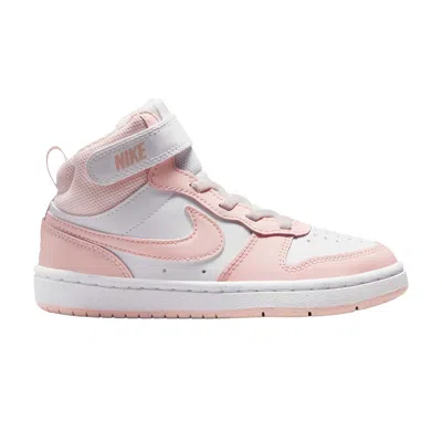 Pre-owned Nike Court Borough Mid 2 Psv 'echo Pink' | Kid's Size 13.5