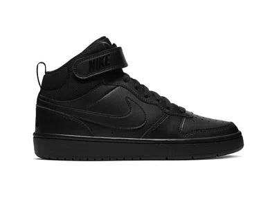 Pre-owned Nike Court Borough Mid 2 Sneakers In Black