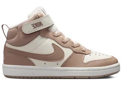 Pre-owned Nike Court Borough Mid 2 Sneakers In Pale Ivory/sail/hemp