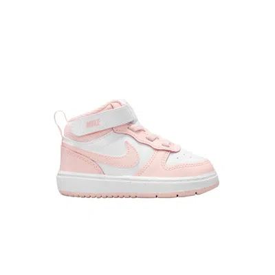Pre-owned Nike Court Borough Mid 2 Td 'echo Pink' | Infant Size 4