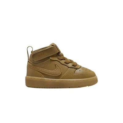Pre-owned Nike Court Borough Mid 2 Td 'wheat' | Brown | Infant Size 5