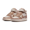 Nike Court Borough Mid Big Kid Unisex Sneakers In Nude