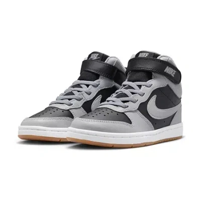 Nike Court Borough Mid Little Kid Unisex Sneakers In Multi