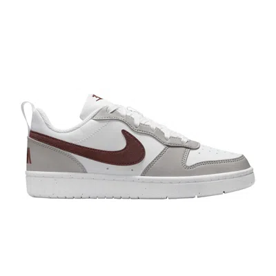 Pre-owned Nike Court Borough Recraft Gs 'light Iron Ore Dark Pony' | Grey | Kid's Size 6.5