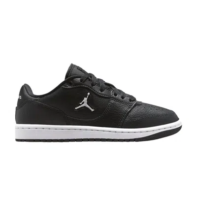 Pre-owned Nike Court Connect Low Gs 'black White' | Kid's Size 4.5