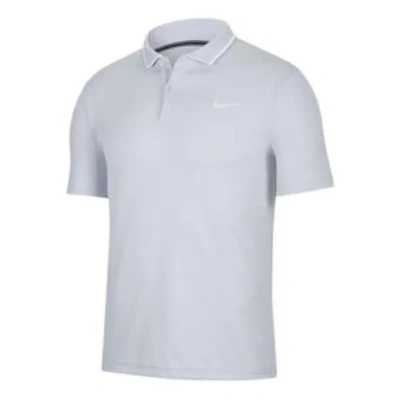 Nike Court Dri-fit Team Polo In Blue