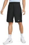 Nike Glitch Camo Dri-fit Knitted 6.0 Shorts In Black In Black/white