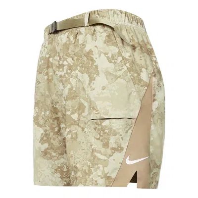Nike Court Flex Slam Camouflage Printing Running Sports Training Tennis Shorts In Multi