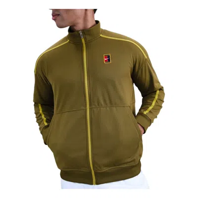 Nike Men's Court Heritage Tennis Jacket In Green