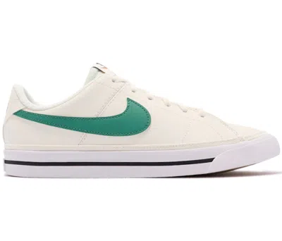 Pre-owned Nike Court Legacy Green Noise Sneakers In Sail/black/gum Light Brown