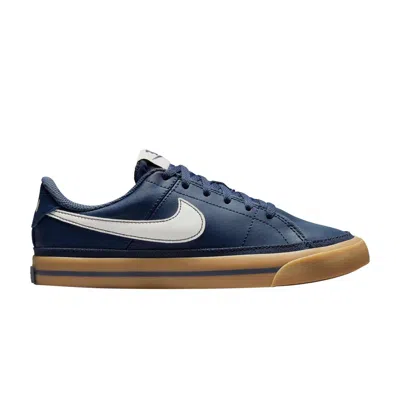 Pre-owned Nike Court Legacy Gs 'thunder Blue Gum' | Kid's Size 6