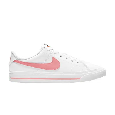 Pre-owned Nike Court Legacy Gs 'white Sunset Pulse' | Kid's Size 4