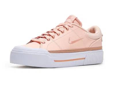 Nike Court Legacy Lift In Pink