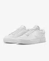 Nike Court Legacy Lift Dm7590-101 Sneaker Womens White Platform Shoes Ham460 In White