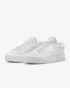 Nike Court Legacy Lift Platform Sneaker In White