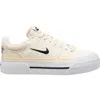 Nike Womens  Court Legacy Lift In Pale Ivory/muslin/white/black