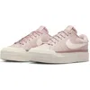 Nike Court Legacy Lift Platform Sneaker In Pink