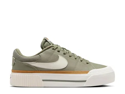 Nike Court Legacy Lift Sneaker In Green