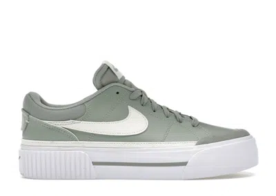 Pre-owned Nike Court Legacy Lift (women's) Sneakers In Jade Horizon/white/sail In Multi