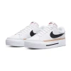 Nike Court Legacy Lift Platform Sneaker In White